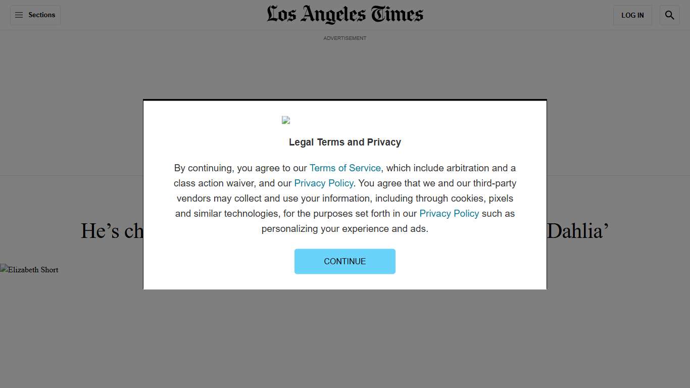 He's challenging decades of victim-blaming the 'Black Dahlia' - Los Angeles Times